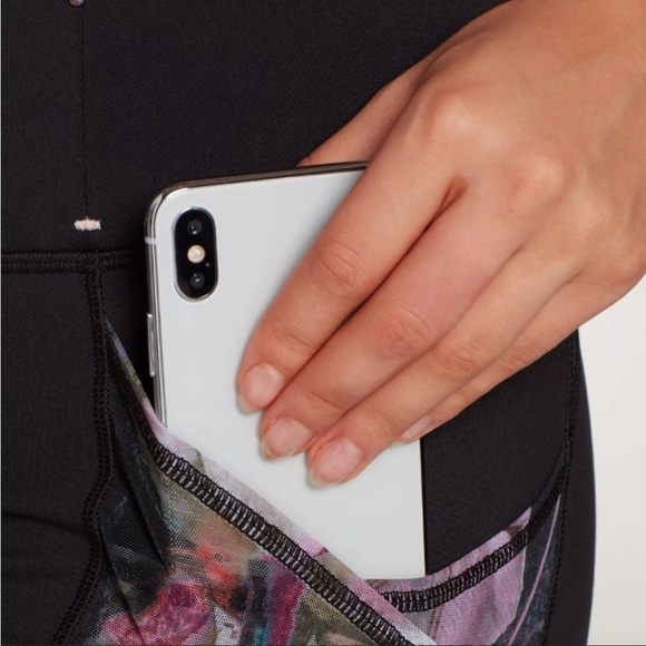 NWT Calia by Carrie Underwood Essential Mesh High Waisted Leggings Floral - Picture 4 of 11